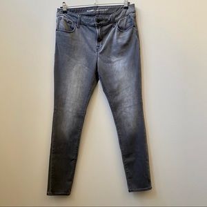 Old Navy | Rockstar 24/7 Gray MidRise Skinny Jeans